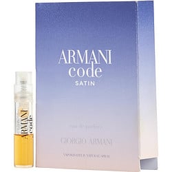 Armani Code By Giorgio Armani Eau De Parfum Spray Vial On Card (satin Edition Packaging)