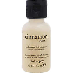 Cinnamon Buns Shampoo, Shower Gel & Bubble Bath --30ml/1oz
