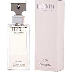 Eternity Eau Fresh By Calvin Klein Eau De Parfum Spray 3.4 Oz