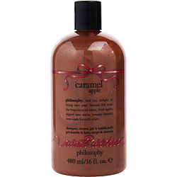 Caramel Apple Shampoo, Shower Gel & Bubble Bath --480ml/16oz