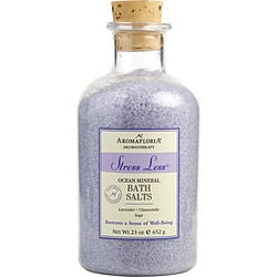 Aromafloria Ocean Mineral Bath Salts 23 Oz Blend Of Lavender, Chamomile, And Sage By Aromafloria