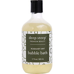 Deep Steep Rosemary-mint Organic Bubble Bath 17 Oz By Deep Steep