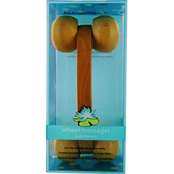 Spa Accessories Wooden Wheel Massager By Spa Accessories