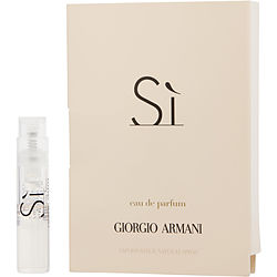Armani Si By Giorgio Armani Eau De Parfum Spray Vial On Card