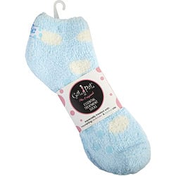 Spa Accessories Gal Pal Essential Moist Socks With Jojoba & Lavender Oils (blue) By Spa Accessories